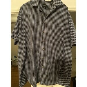 Harbor Bay Men's Short Sleeve 2XLT‎ Button-Up Shirt Summer Casual 120